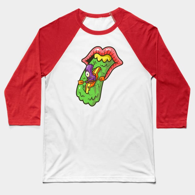 Spew & Lonesome Baseball T-Shirt by goliath72